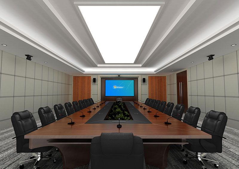 小型会议室——小型会议室音响、、灯光、、显示屏、、、、视频系统设备，，设计施工一体化解决方案